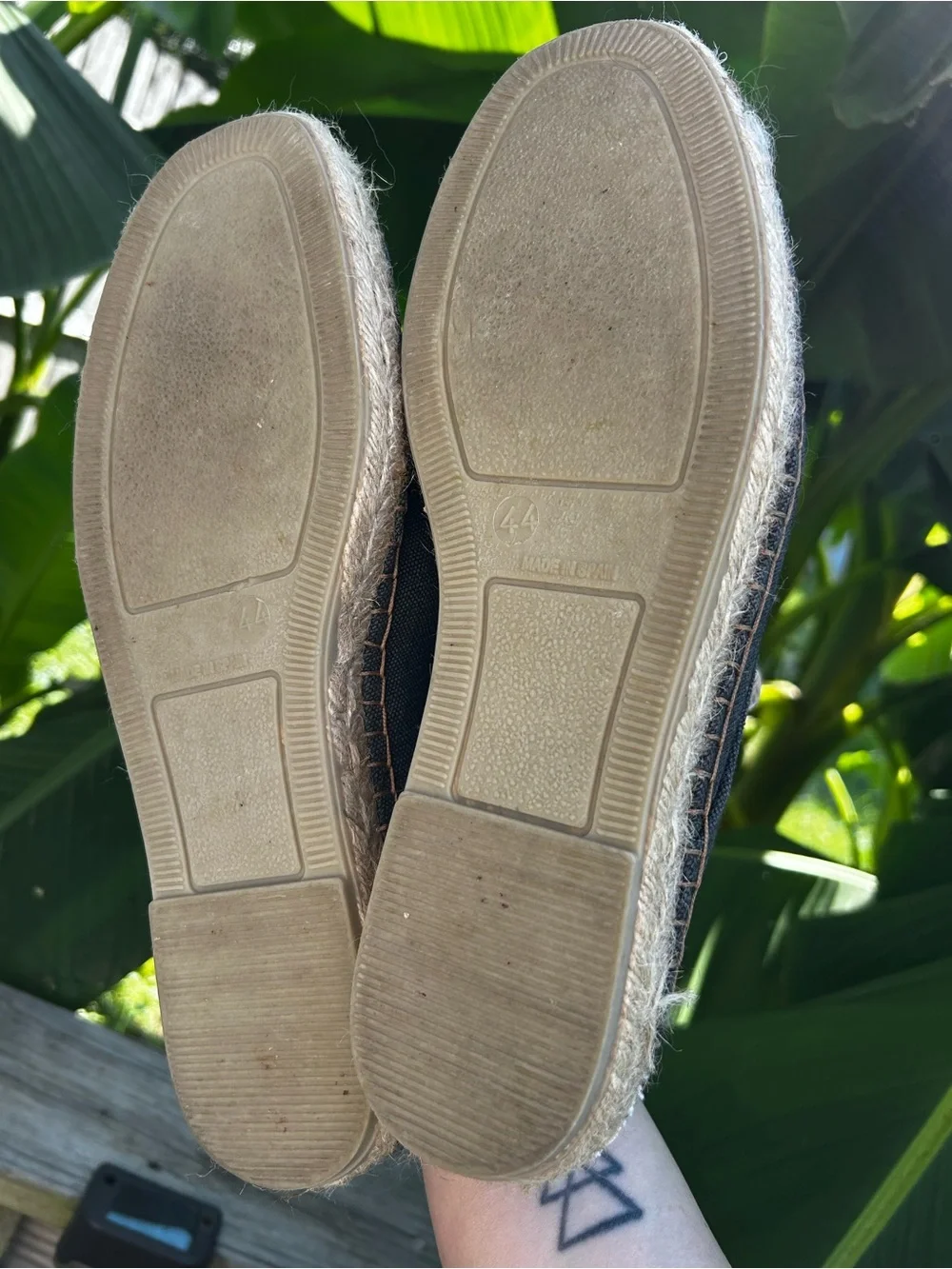 Toni Pons Espadrille Dixon Lace Up Blue Vegan Shoes Made In Spain Mens 10  EU 44